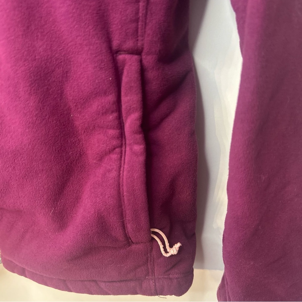 The North Face Women’s Purple and Pink Morninglory Fleece Jacket, Size Medium - Picture 5 of 11